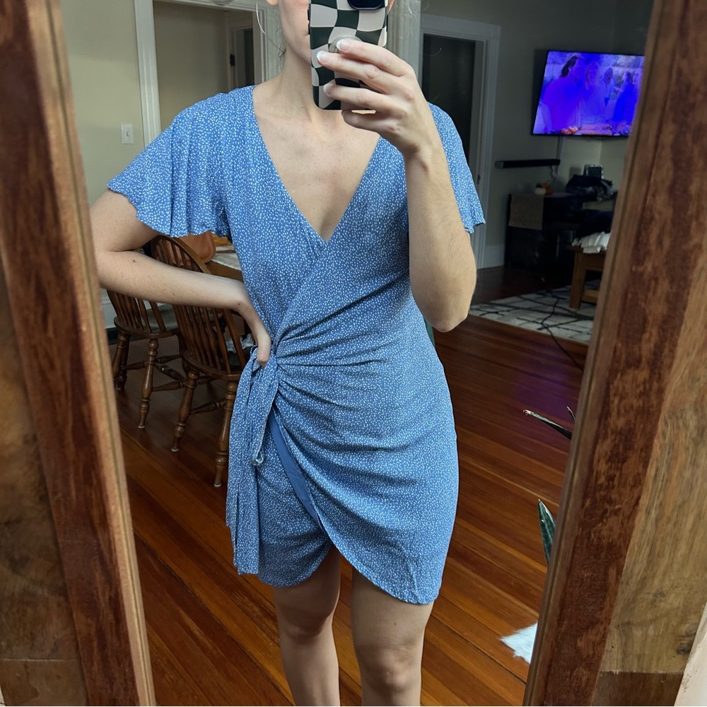 UO Dress Forum Surplice Wrap Dress